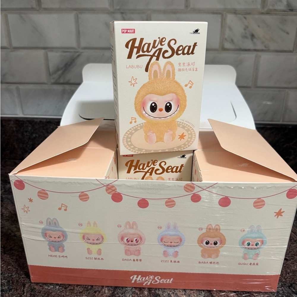 Pop Mart Have A Seat Labubu